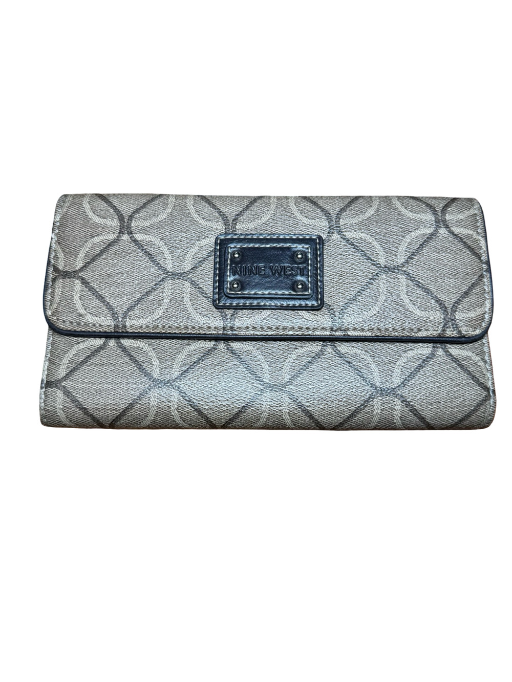 Nine West Woman's Trifold Wallet Brown